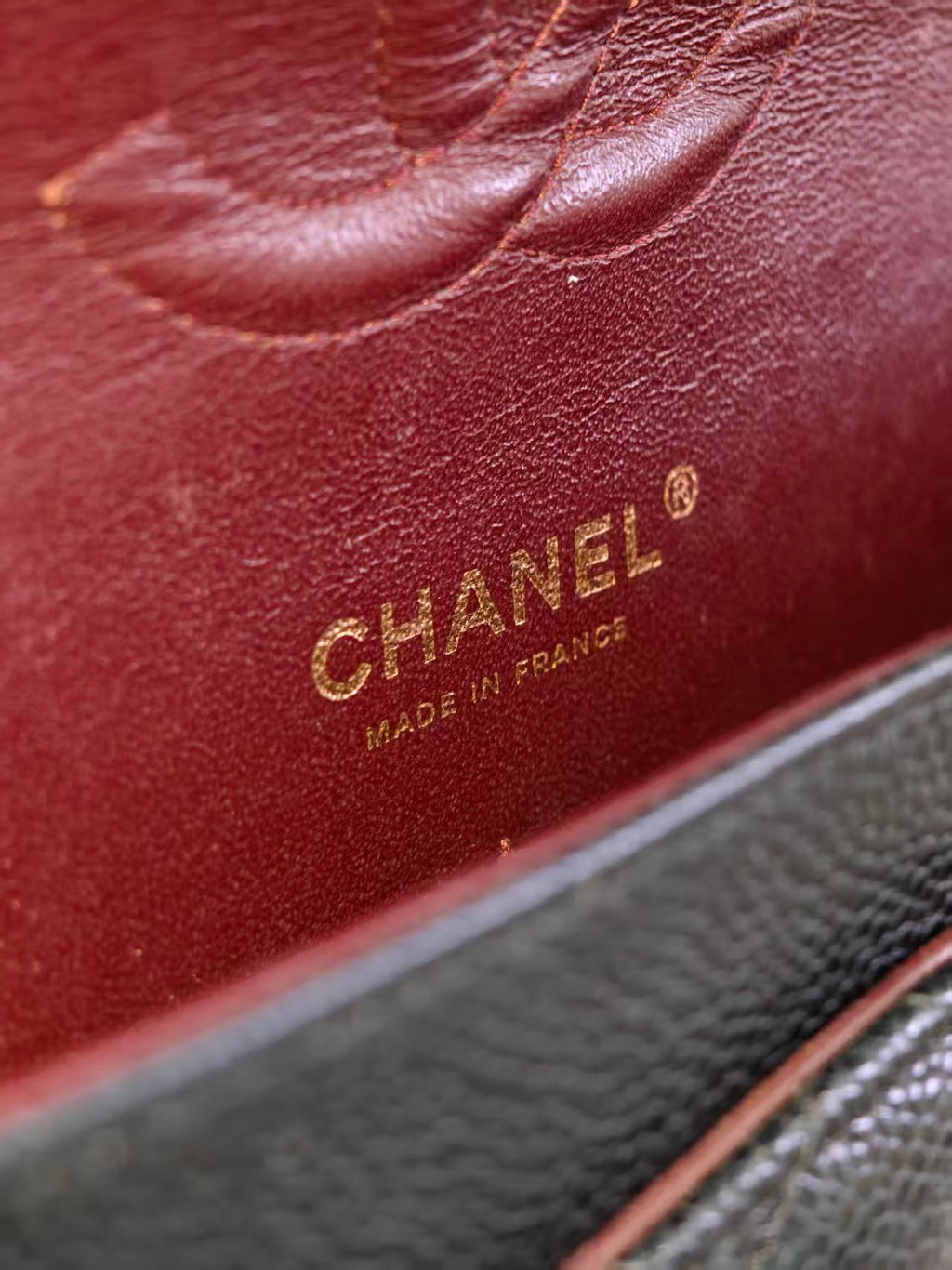 Chanel Timeless Classic Double Flap | Medium | Black Caviar | Gold Hardware | Pre-Owned |