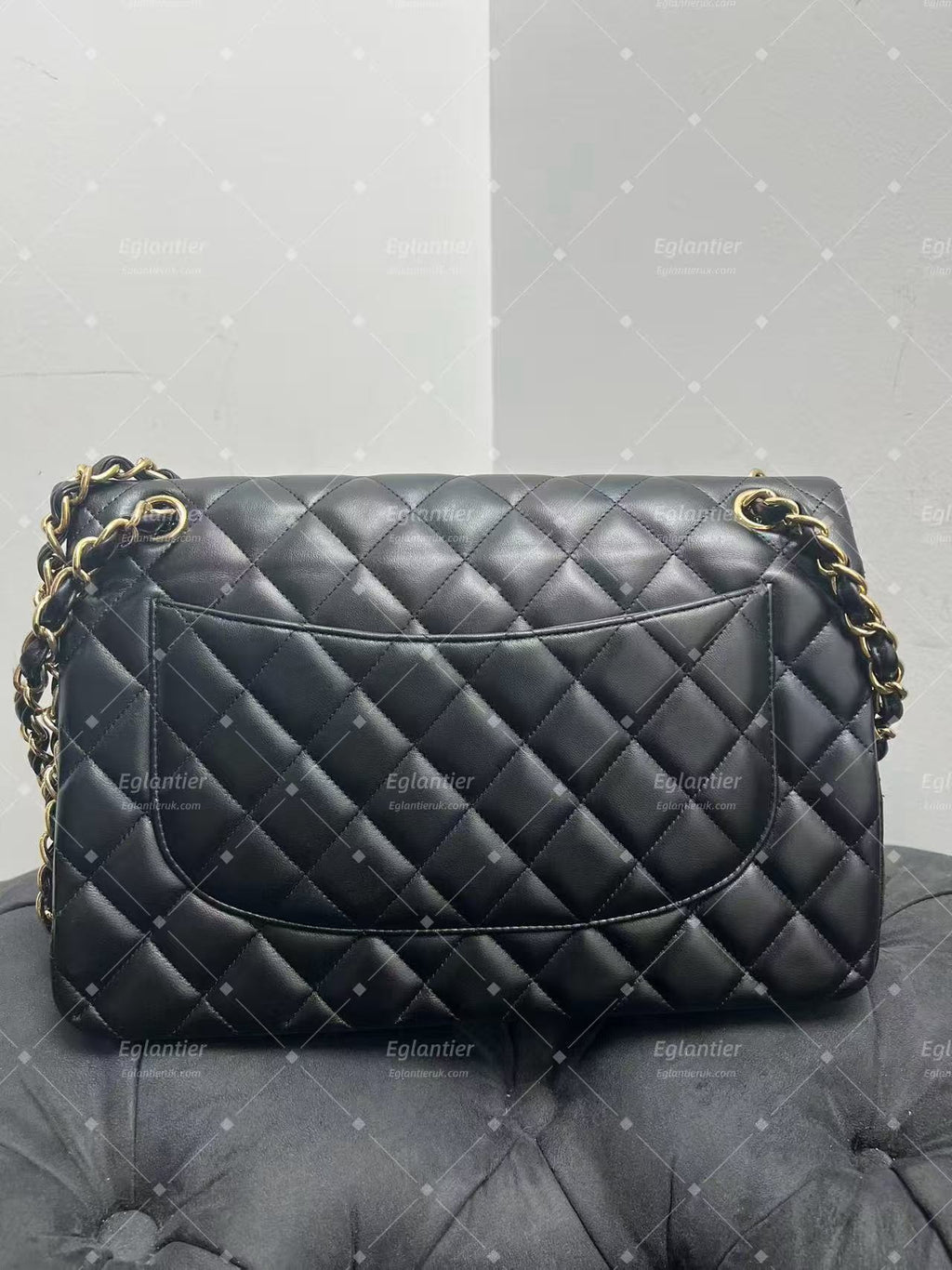 Chanel Classic Double Flap Bag – Jumbo | Gold Hardware | Lambskin | Pre-Owned