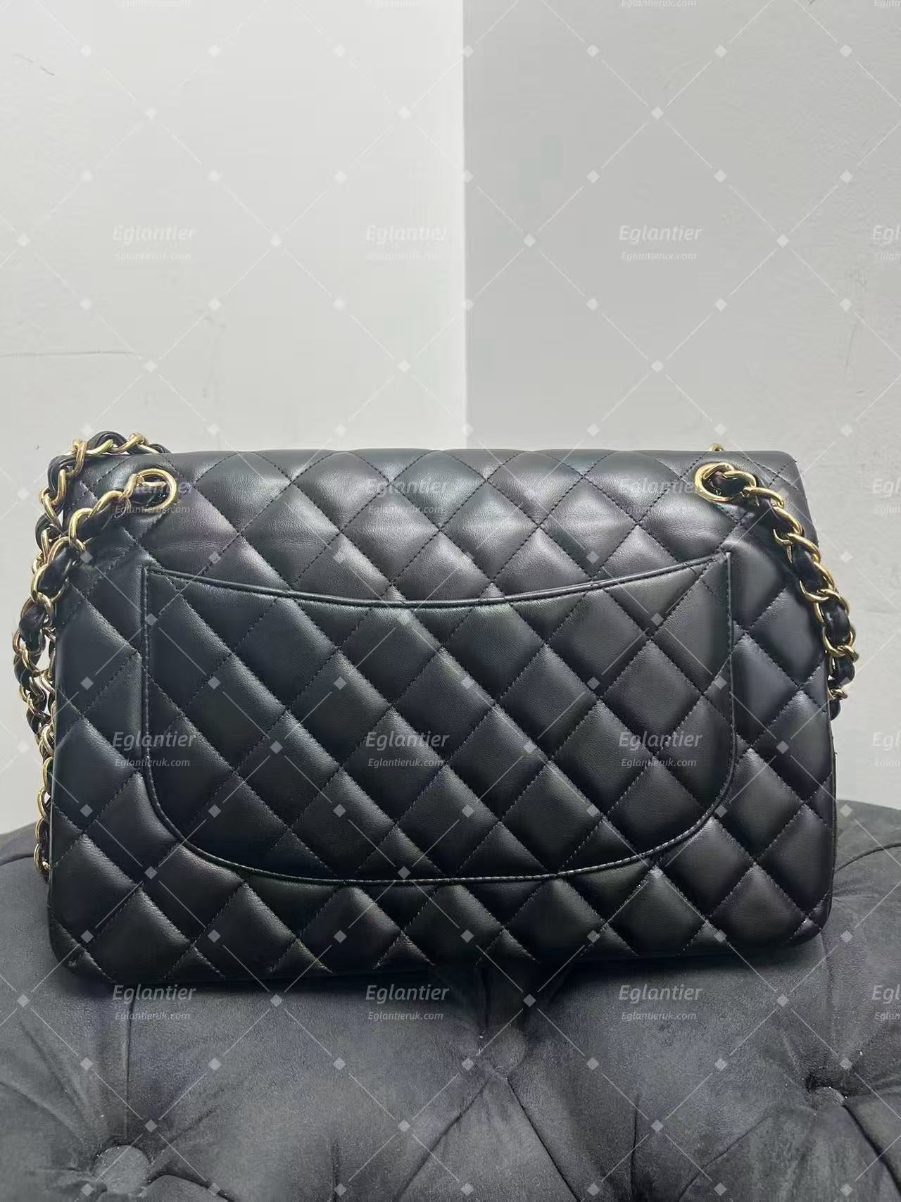Chanel Classic Double Flap Bag – Jumbo | Gold Hardware | Lambskin | Pre-Owned