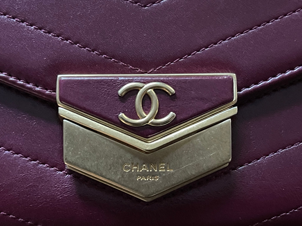 chanel flap bag red caviar leather