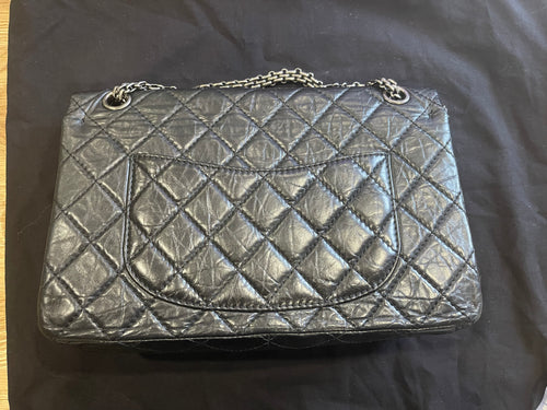 chanel black flap bag silver hardware