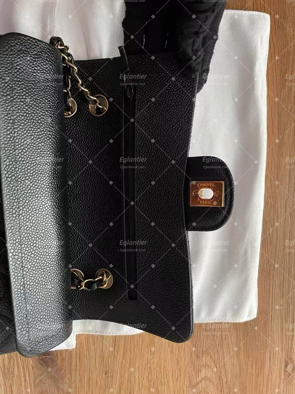 Chanel Classic Double Flap Bag | Small | Caviar Leather | Pre-Owned