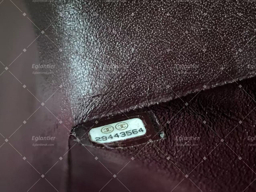 Chanel Classic Double Flap Bag | Small | Caviar Leather | Pre-Owned| ID Card receipt