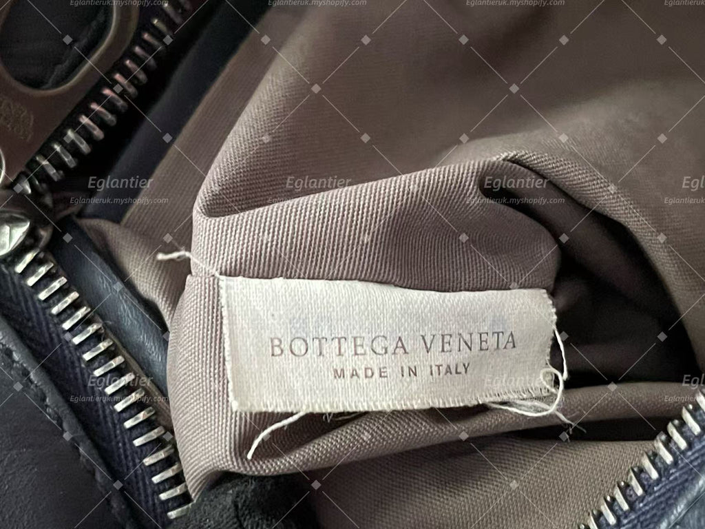 Bottega Veneta Black Woven Leather Crossbody Messenger Bag Unisex Adjustable Shoulder Bag