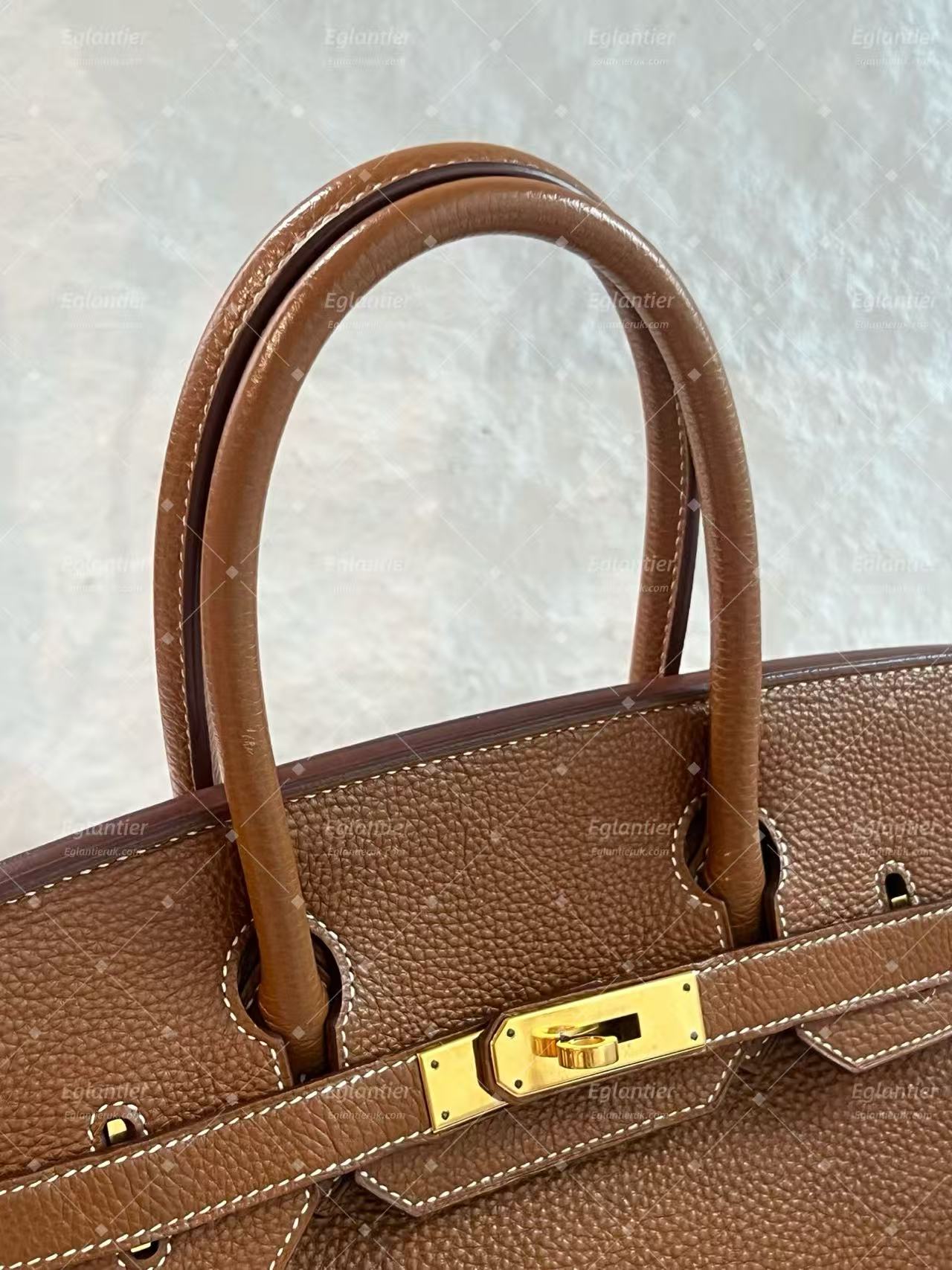 Hermès Birkin 30 Gold Togo Leather Gold Hardware | Authentic Pre-Owned