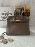 Hermès Birkin 25 Etoupe Togo Leather Gold HardwareAuthentic Pre-Owned