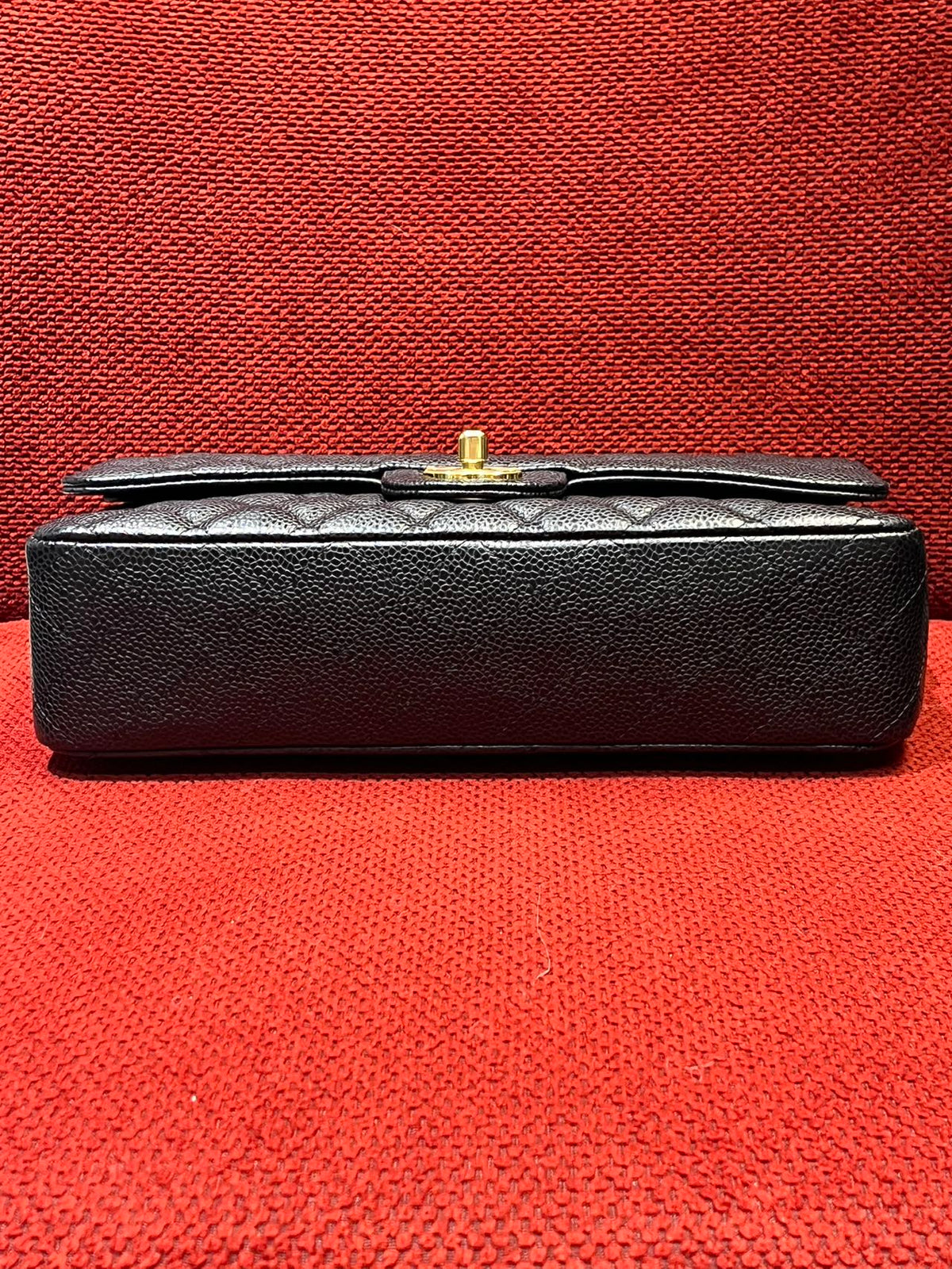 Chanel Timeless Classic Double Flap | Medium | Black Caviar | Gold Hardware | Pre-Owned|