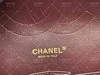 Chanel Timeless Classic double flap bag black jumbo gold hardware lambskin