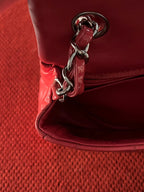 Chanel Timeless Classic flap mini rectangle patent pink