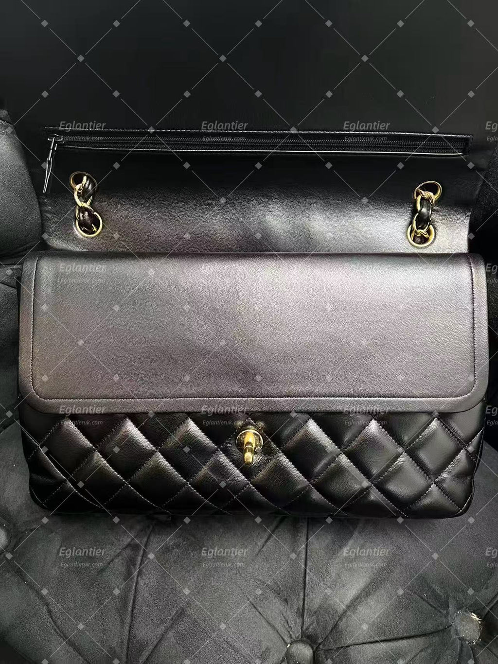 Chanel Classic Double Flap Bag – Jumbo | Gold Hardware | Lambskin | Pre-Owned