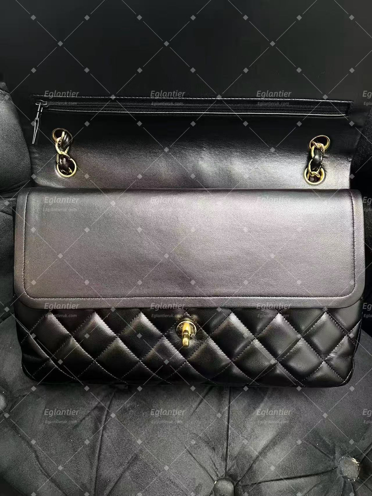 Chanel Classic Double Flap Bag – Jumbo | Gold Hardware | Lambskin | Pre-Owned