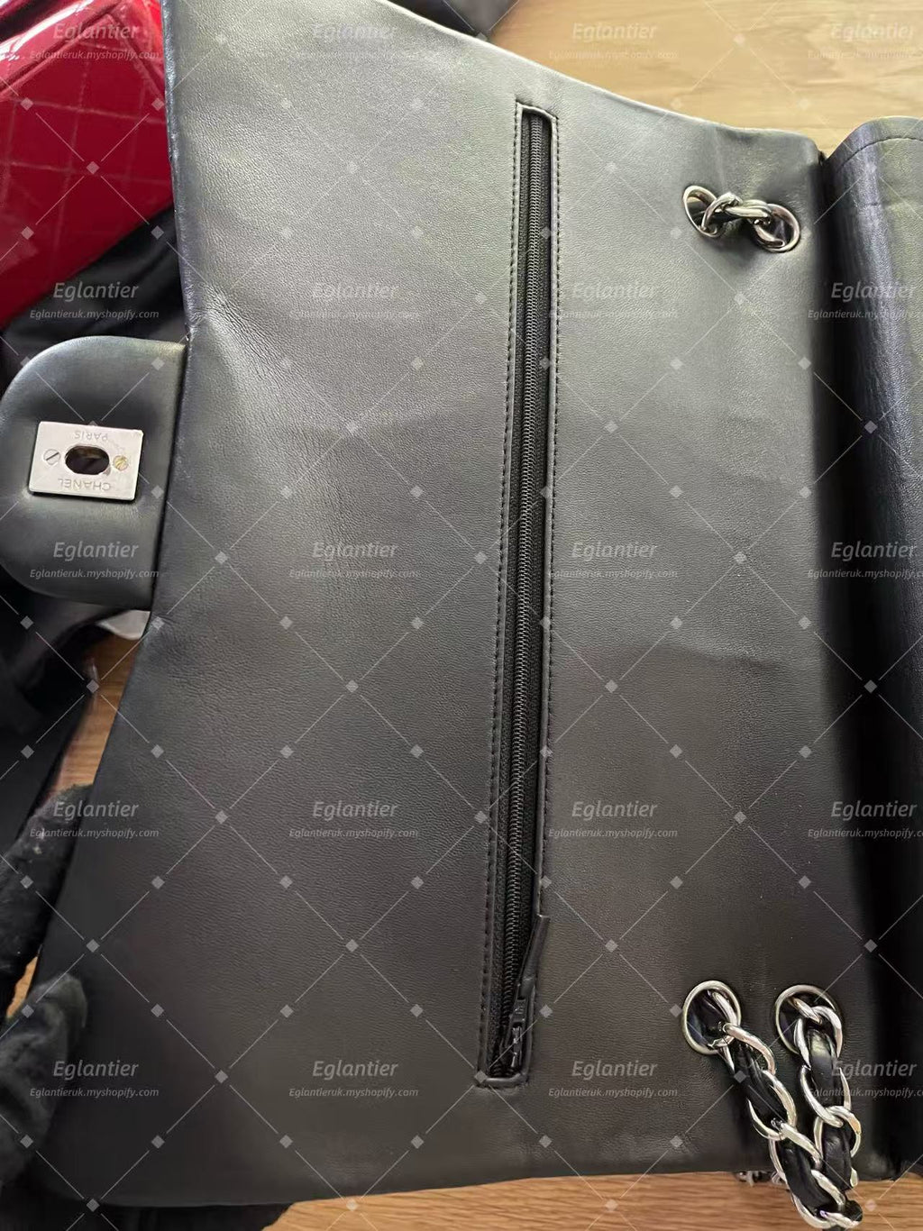 Chanel Timeless Classic flap maxi  lambskin black