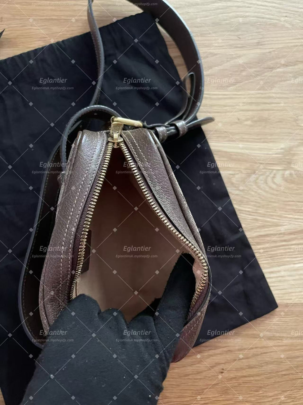 Gucci GG Supreme Monogram Web Small Ophidia Belt Bag