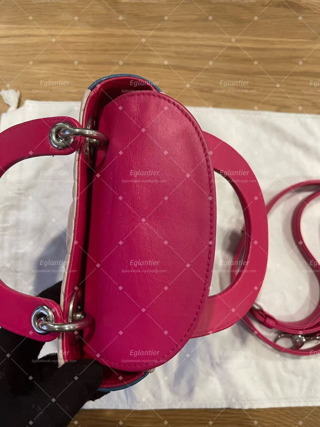 Lady dior mini lambskin