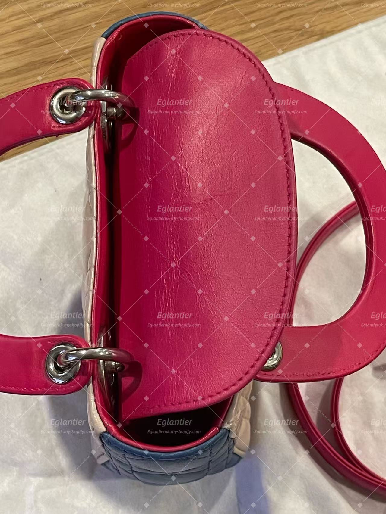 Lady dior mini lambskin
