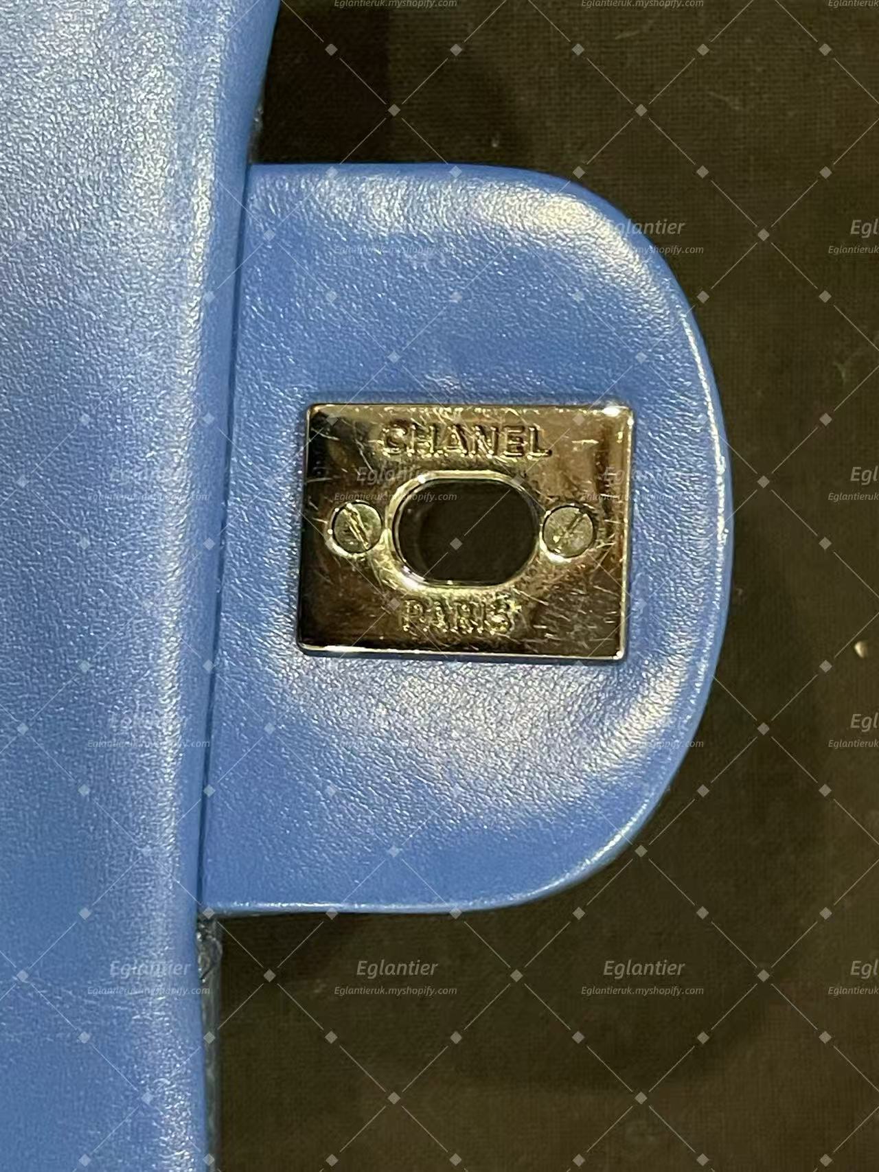 Chanel Timeless Classic flap mini rectangle  patent with ID card