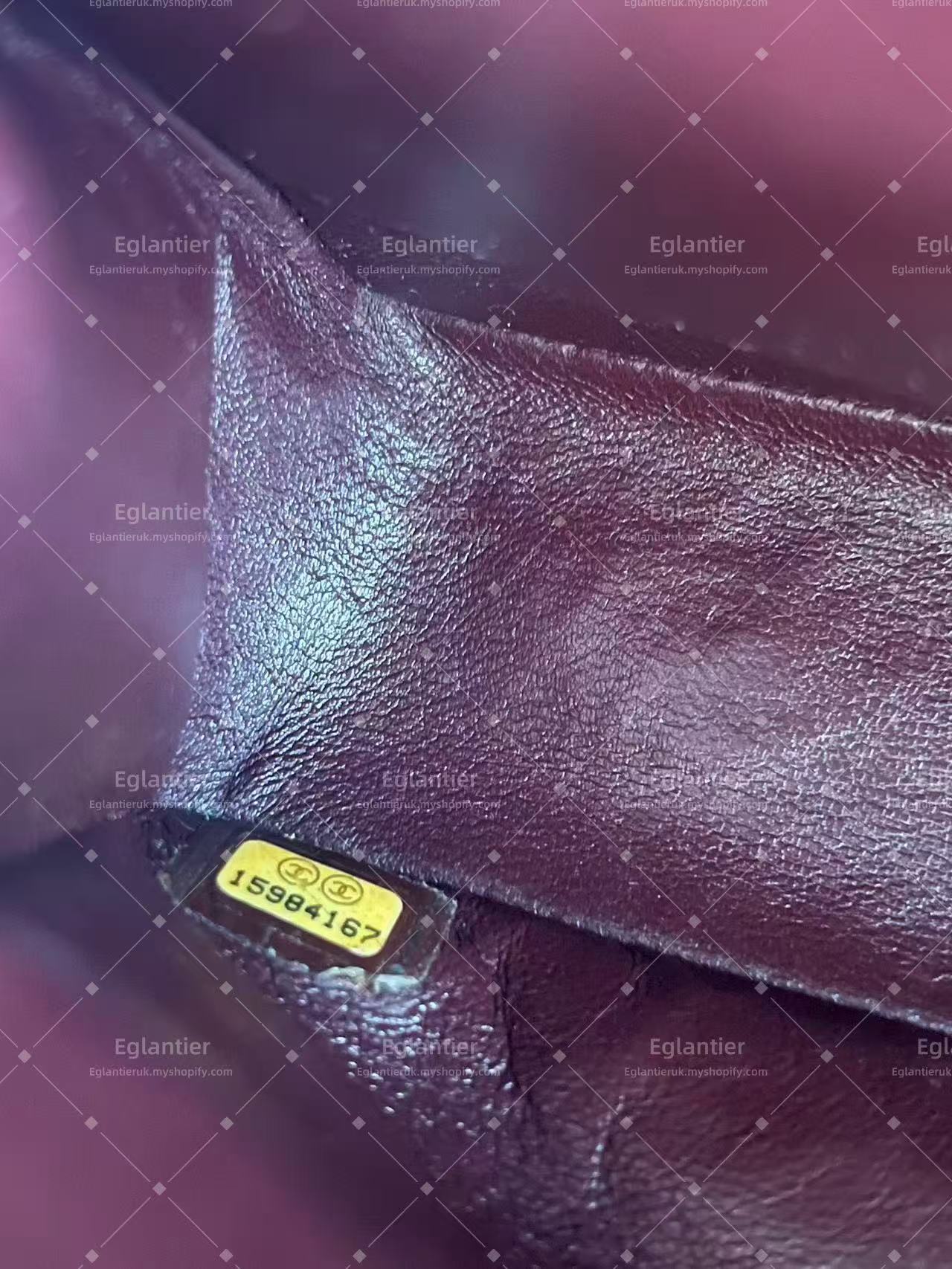 Chanel Timeless Classic double flap jumbo lambskin black gold hardware