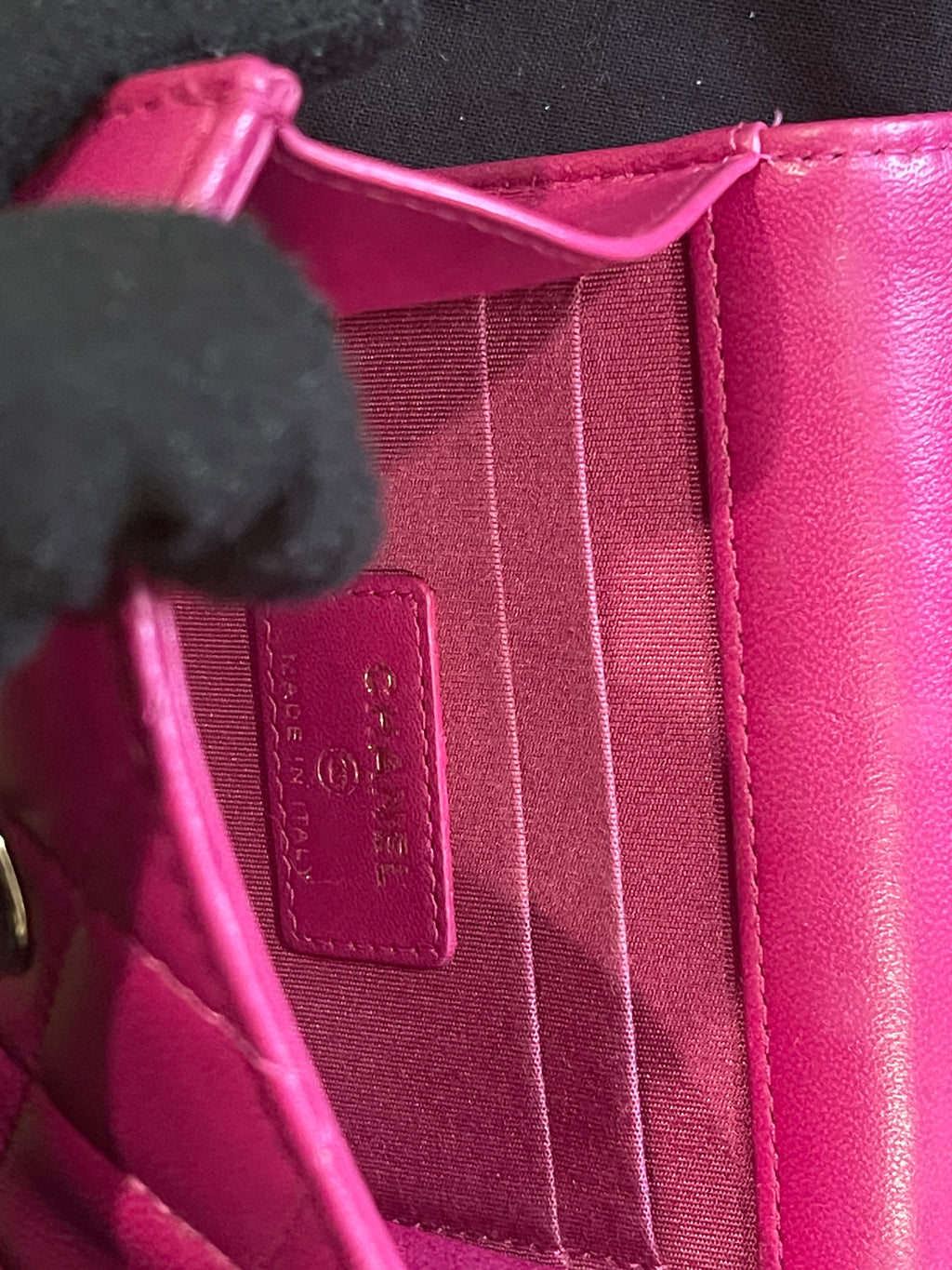 chanel small bag gold hardware pink