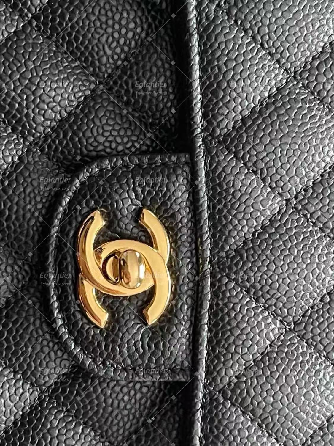 Chanel Classic Double Flap Bag | Small | Caviar Leather | Pre-Owned