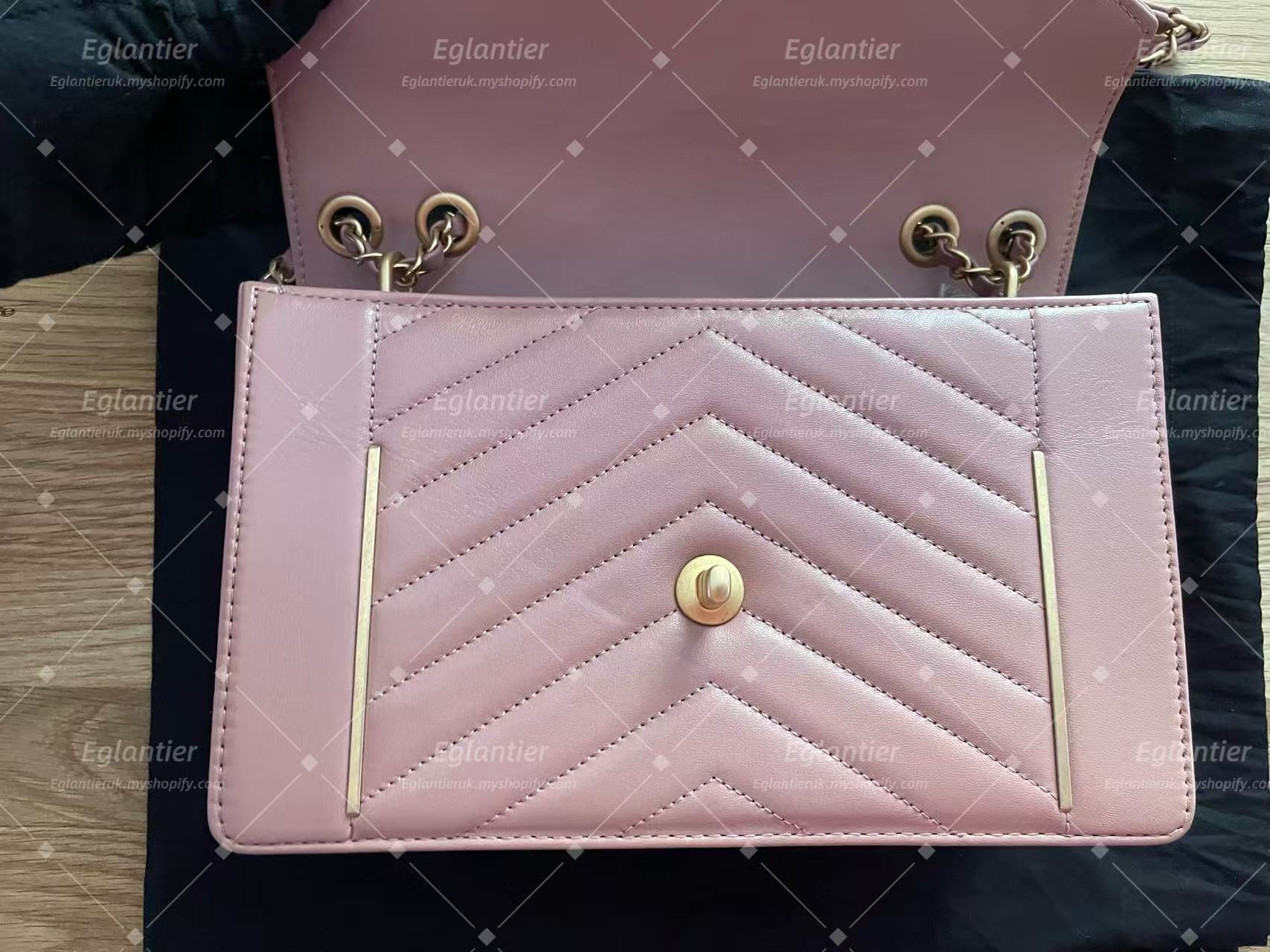 Chanel flap bag gold hardware