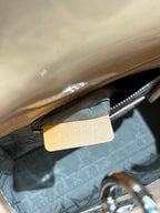Lady dior mini pink patent leather
