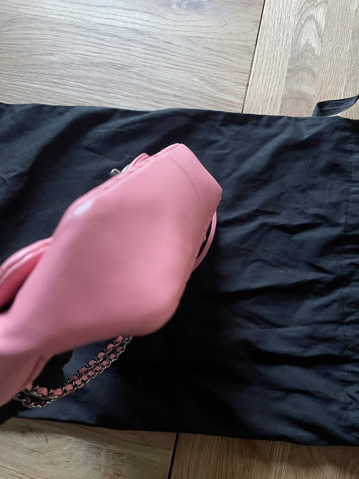 chanel flap bag pink medium lambskin