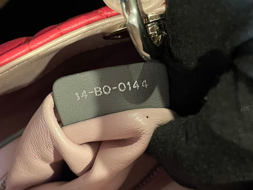 lady dior mini lambskin
