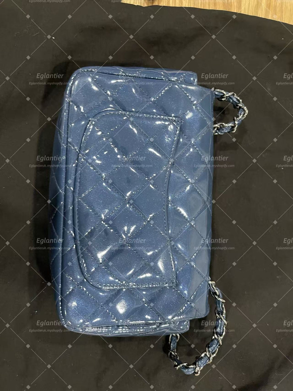 Chanel Timeless Classic flap mini rectangle  patent with ID card
