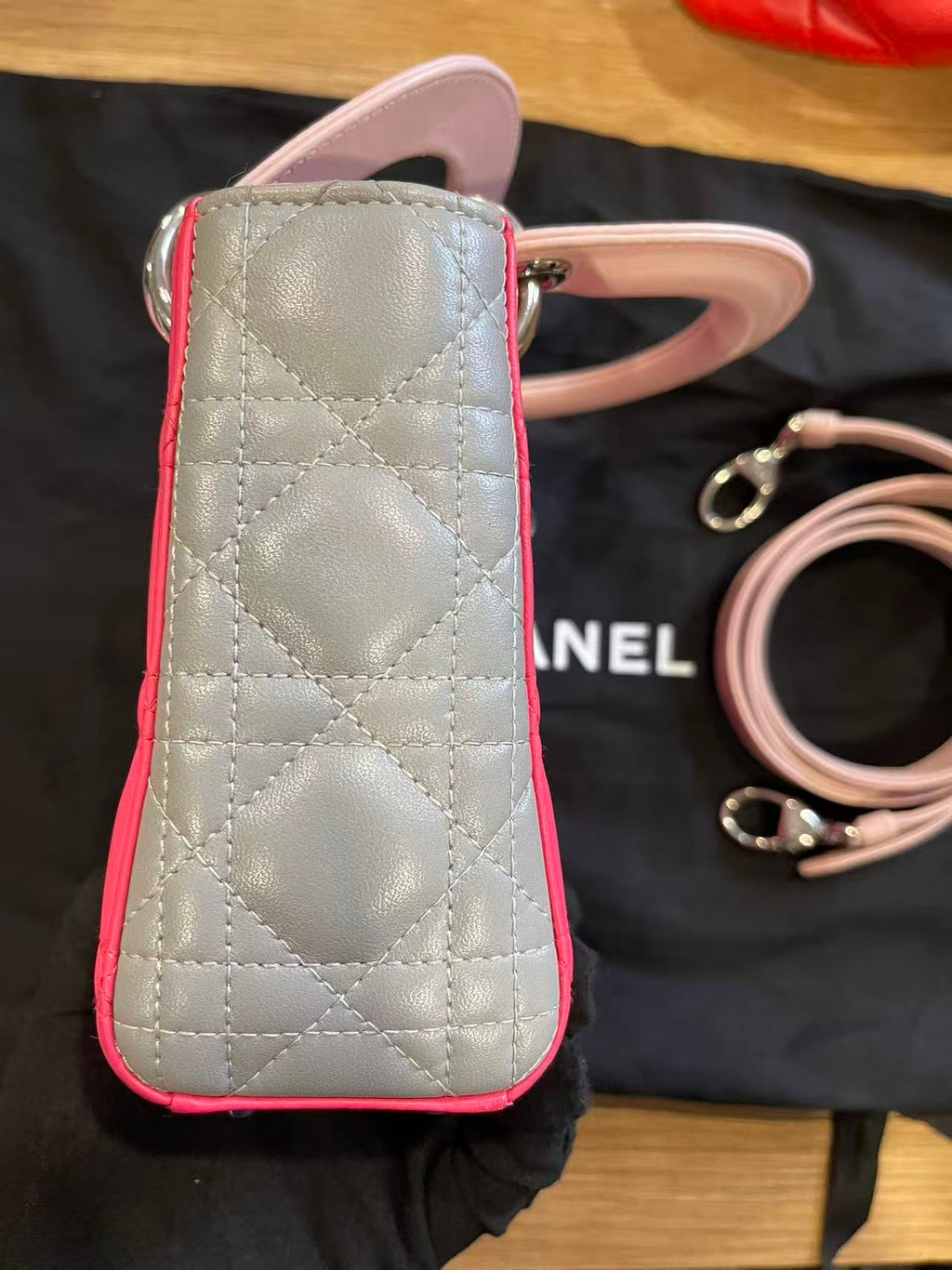 lady dior mini lambskin