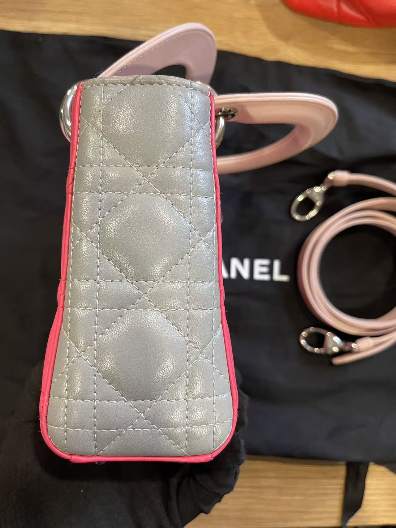 lady dior mini lambskin