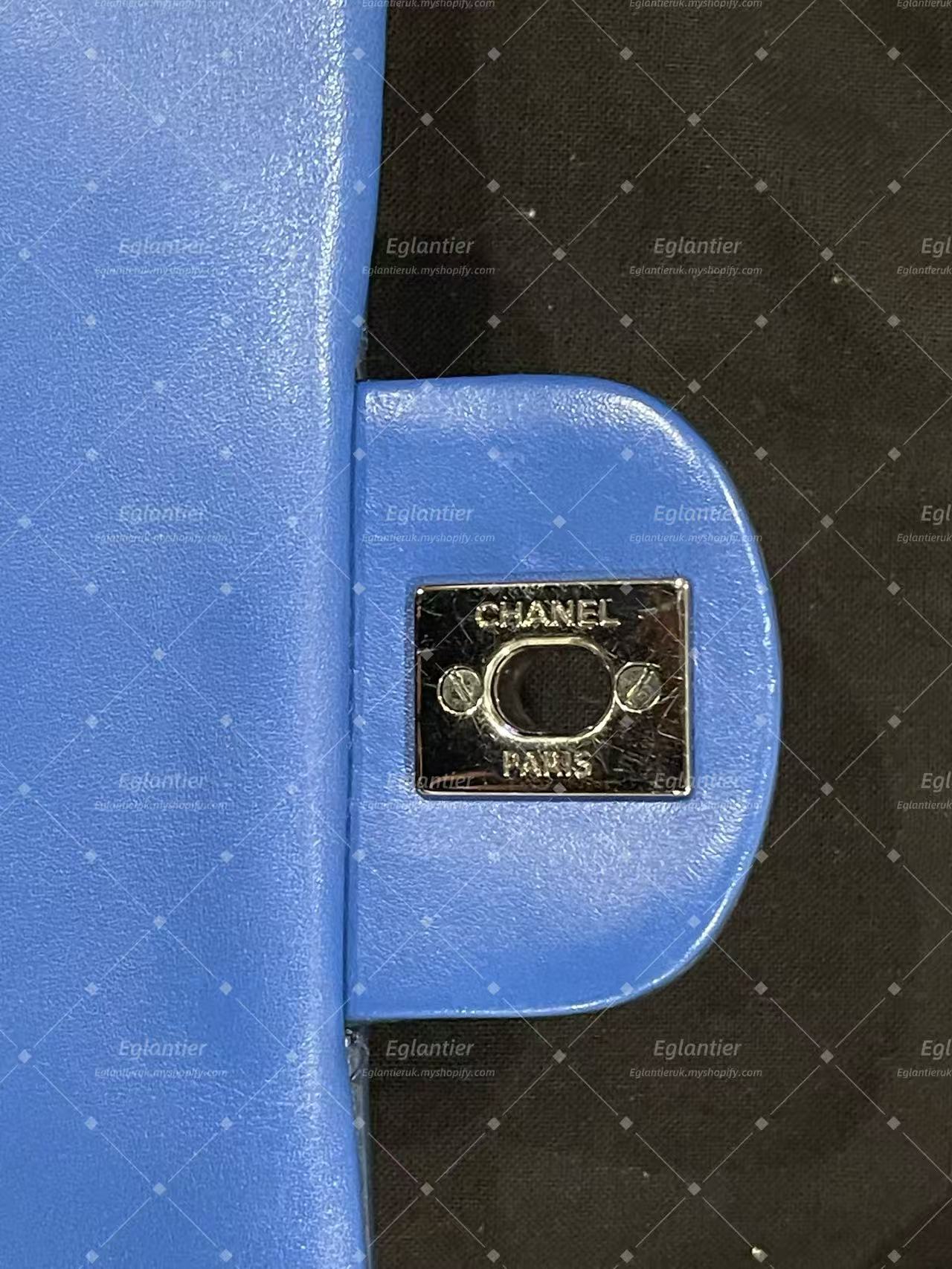Chanel Timeless Classic flap mini rectangle  patent with ID card