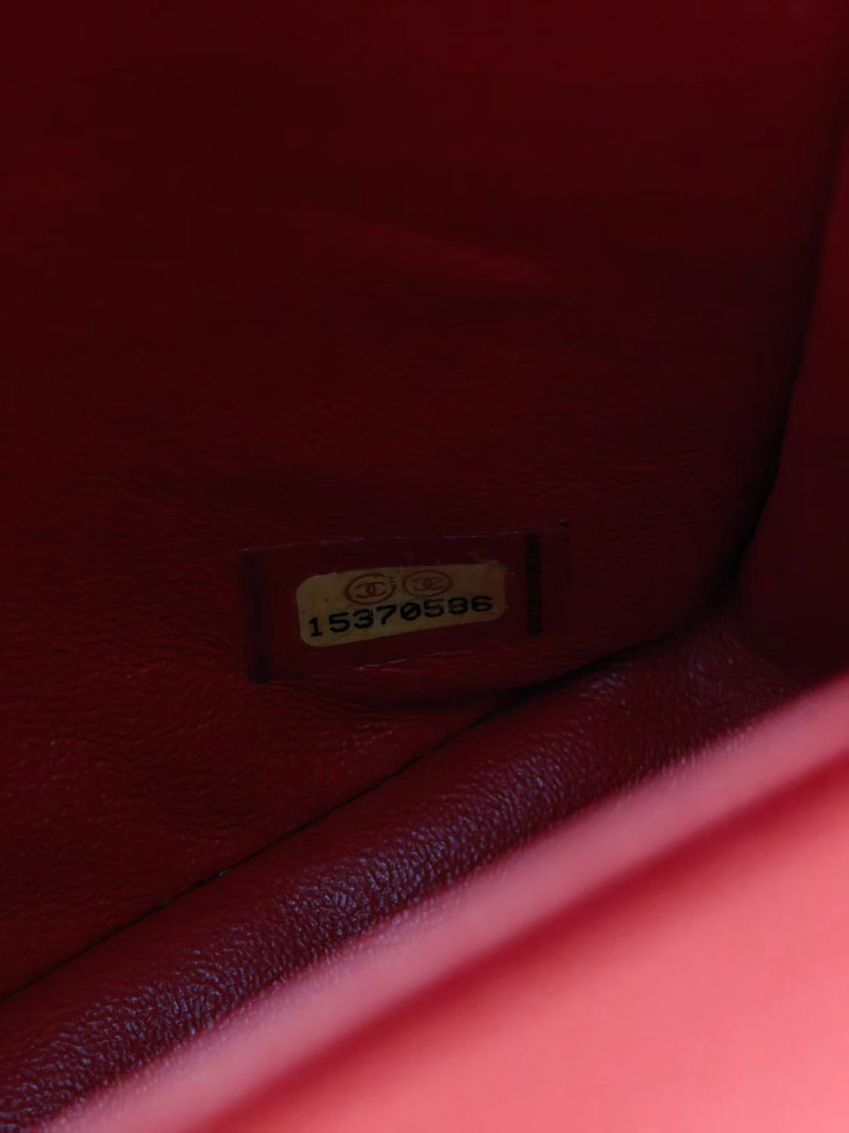 Chanel Timeless Classic Double Flap Bag | red | Pre-Owned