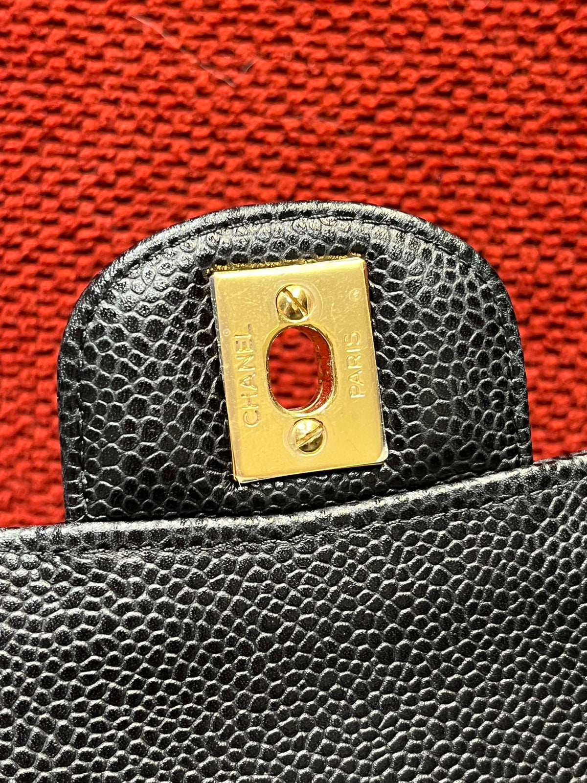 Chanel Timeless Classic Double Flap | Medium | Black Caviar | Gold Hardware | Pre-Owned|