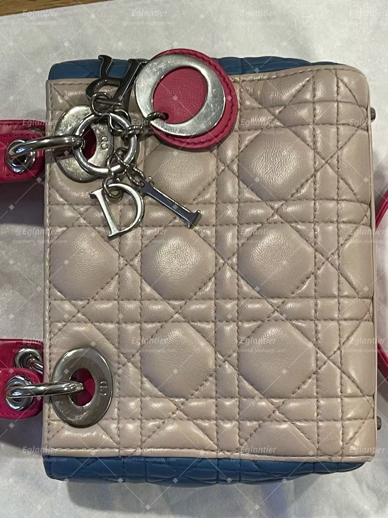 Lady dior mini lambskin