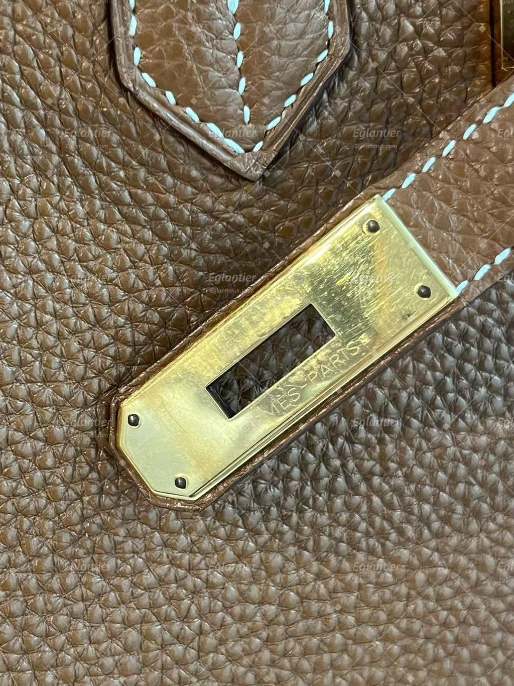 Hermès Birkin 30 Gold Togo Leather Gold Hardware | Authentic Pre-Owned