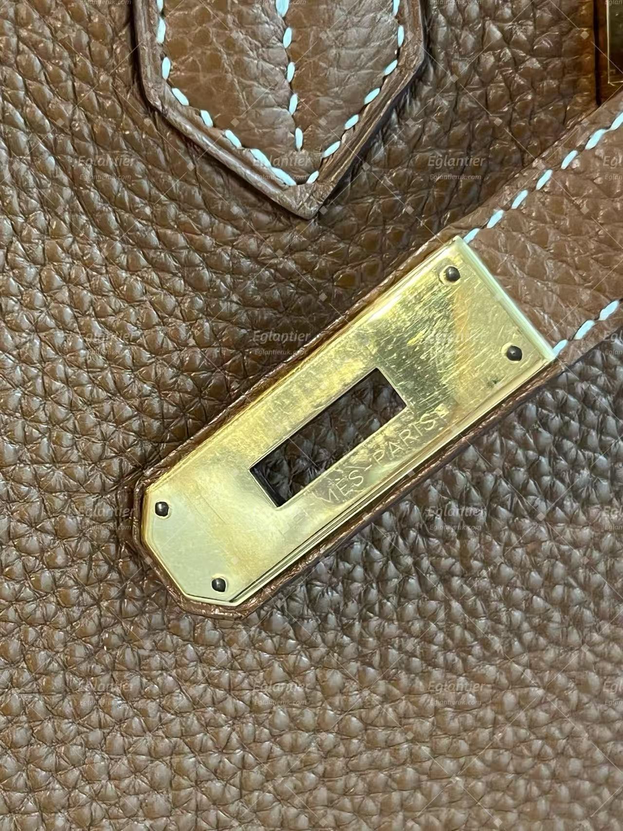Hermès Birkin 30 Gold Togo Leather Gold Hardware | Authentic Pre-Owned