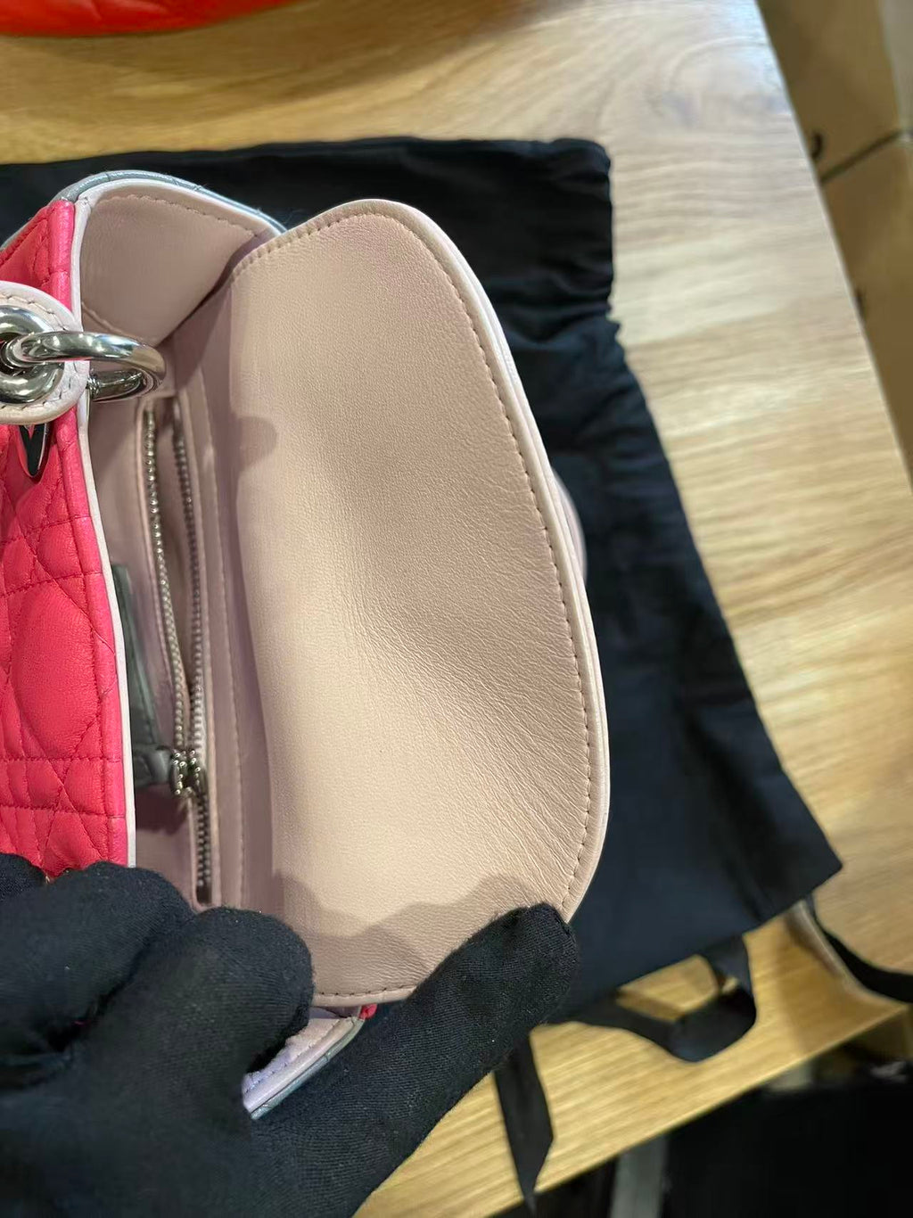 lady dior mini lambskin