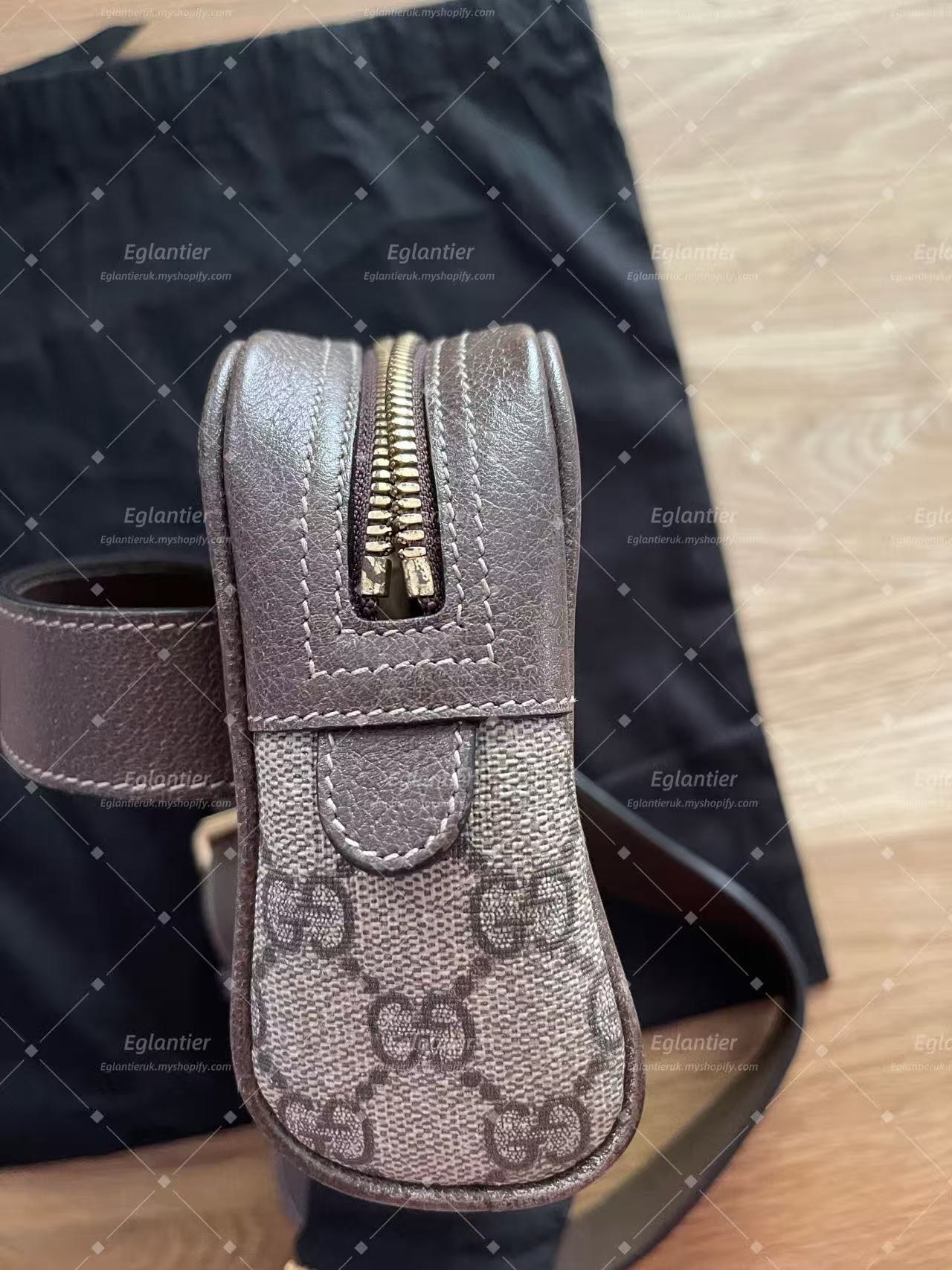 Gucci GG Supreme Monogram Web Small Ophidia Belt Bag