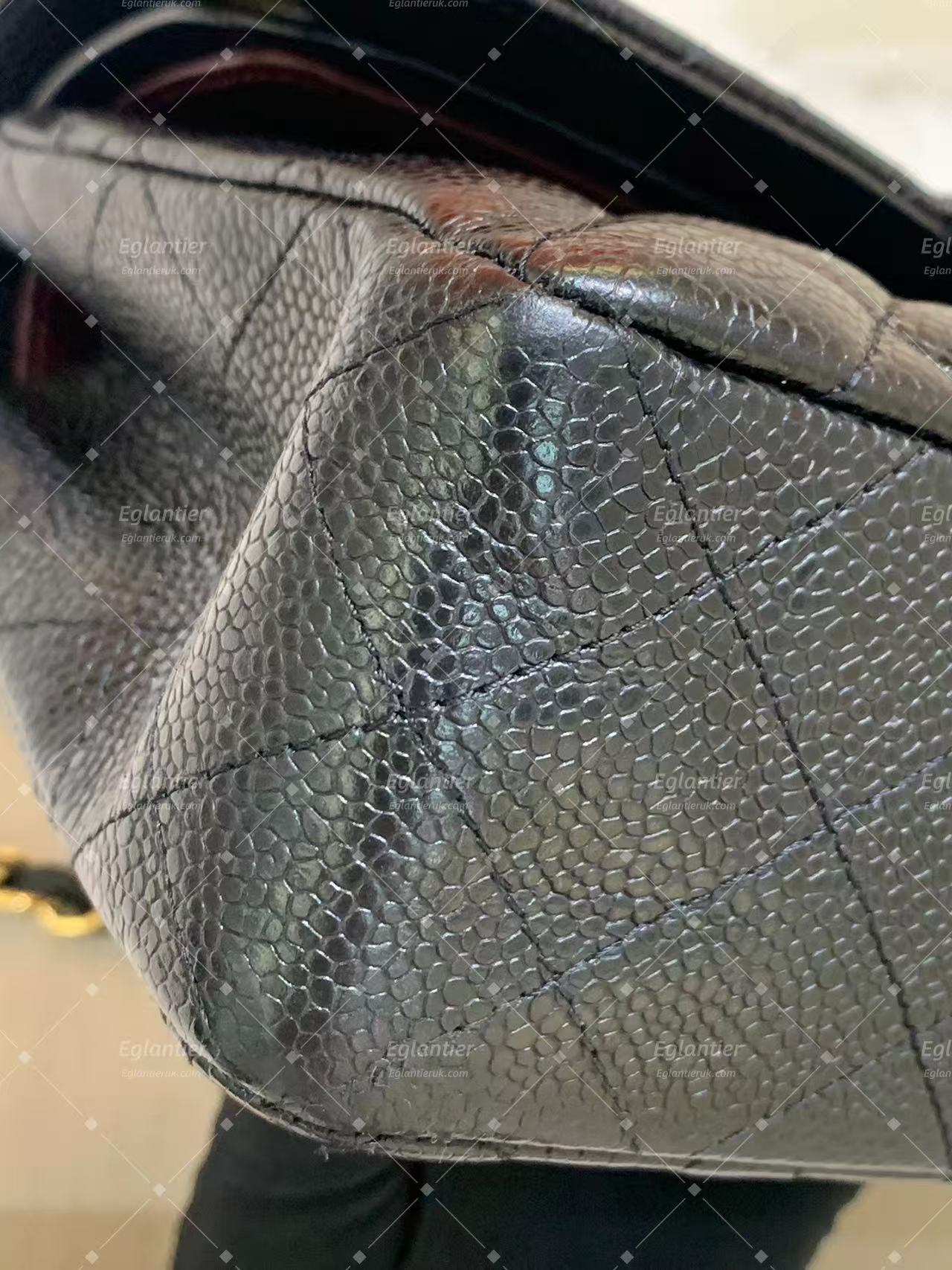 Chanel Classic Double Flap Bag | Small | Caviar Leather | Pre-Owned