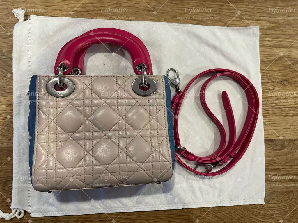 Lady dior mini lambskin