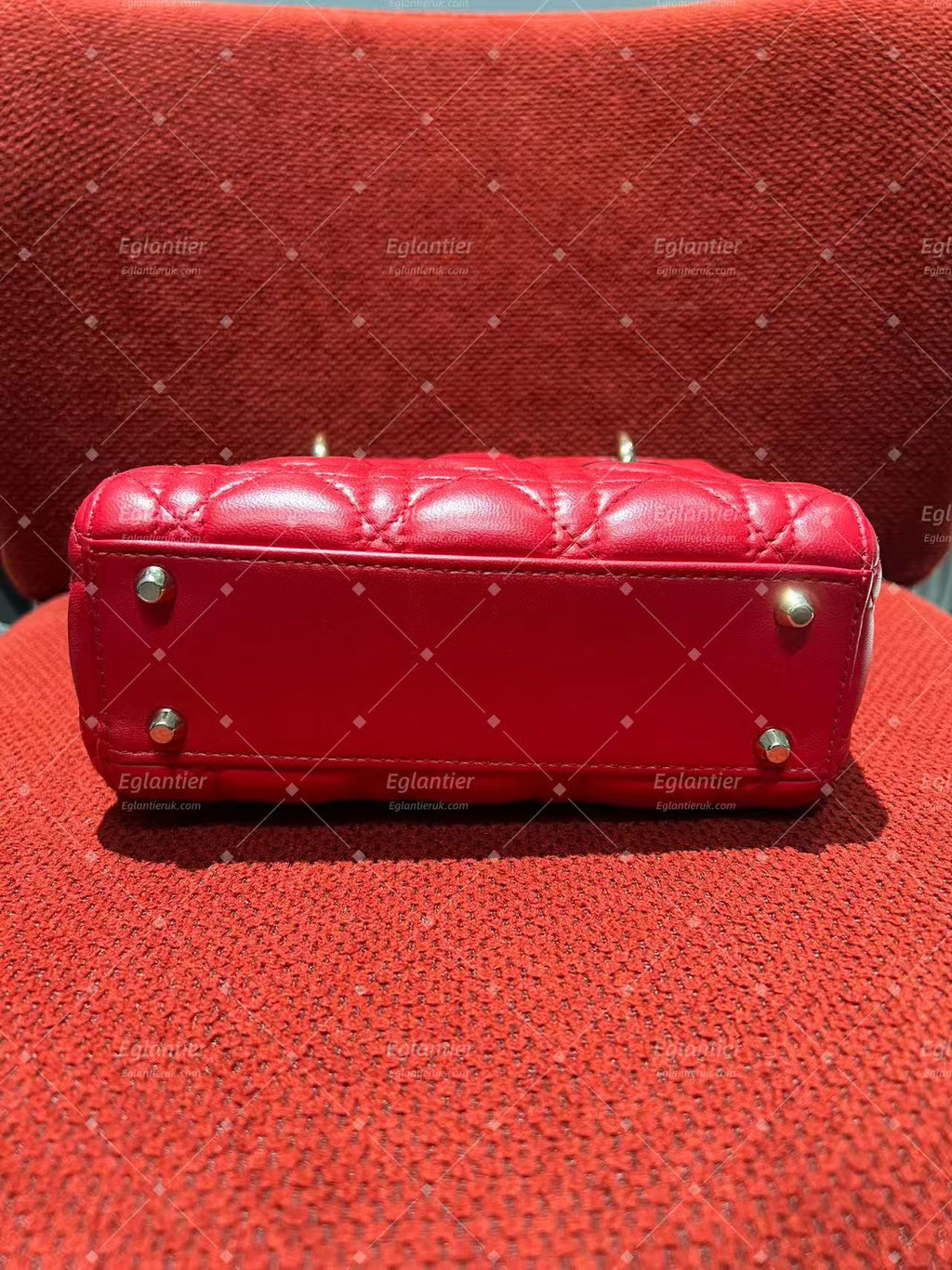 lady dior mini lambskin gold hardware
