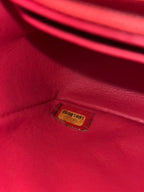 Chanel Timeless Classic flap mini rectangle patent pink