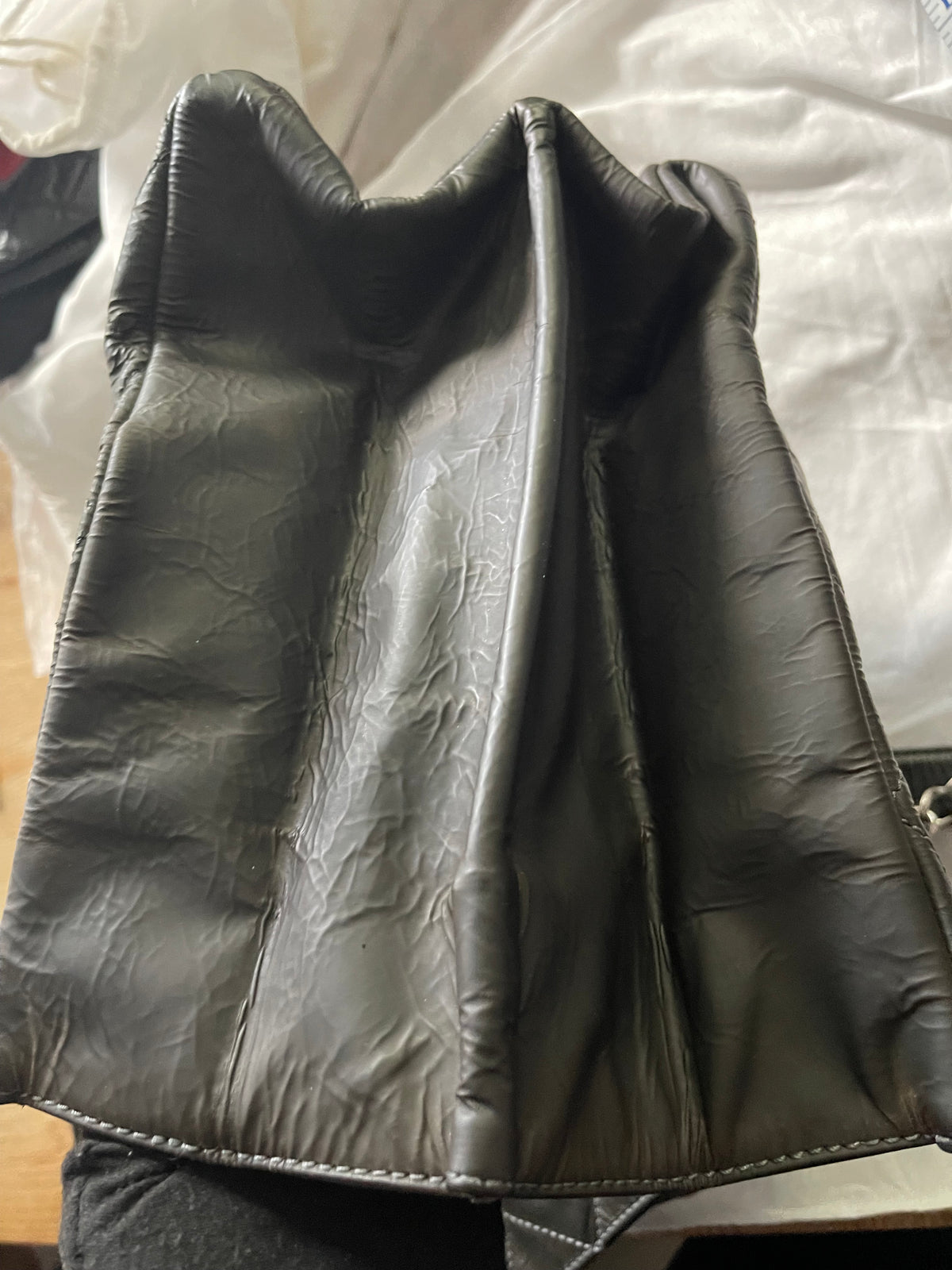 chanel CC shopping tote bag