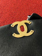 Chanel 19 Flap Bag Small Black Lambskin Mixed Gold&Silver Hardware