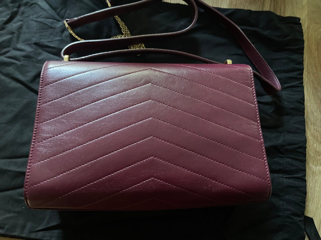 chanel flap bag red caviar leather