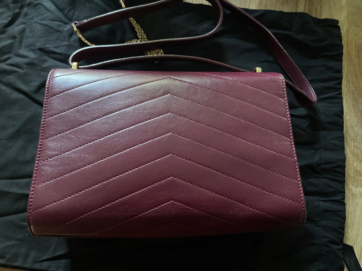 chanel flap bag red caviar leather