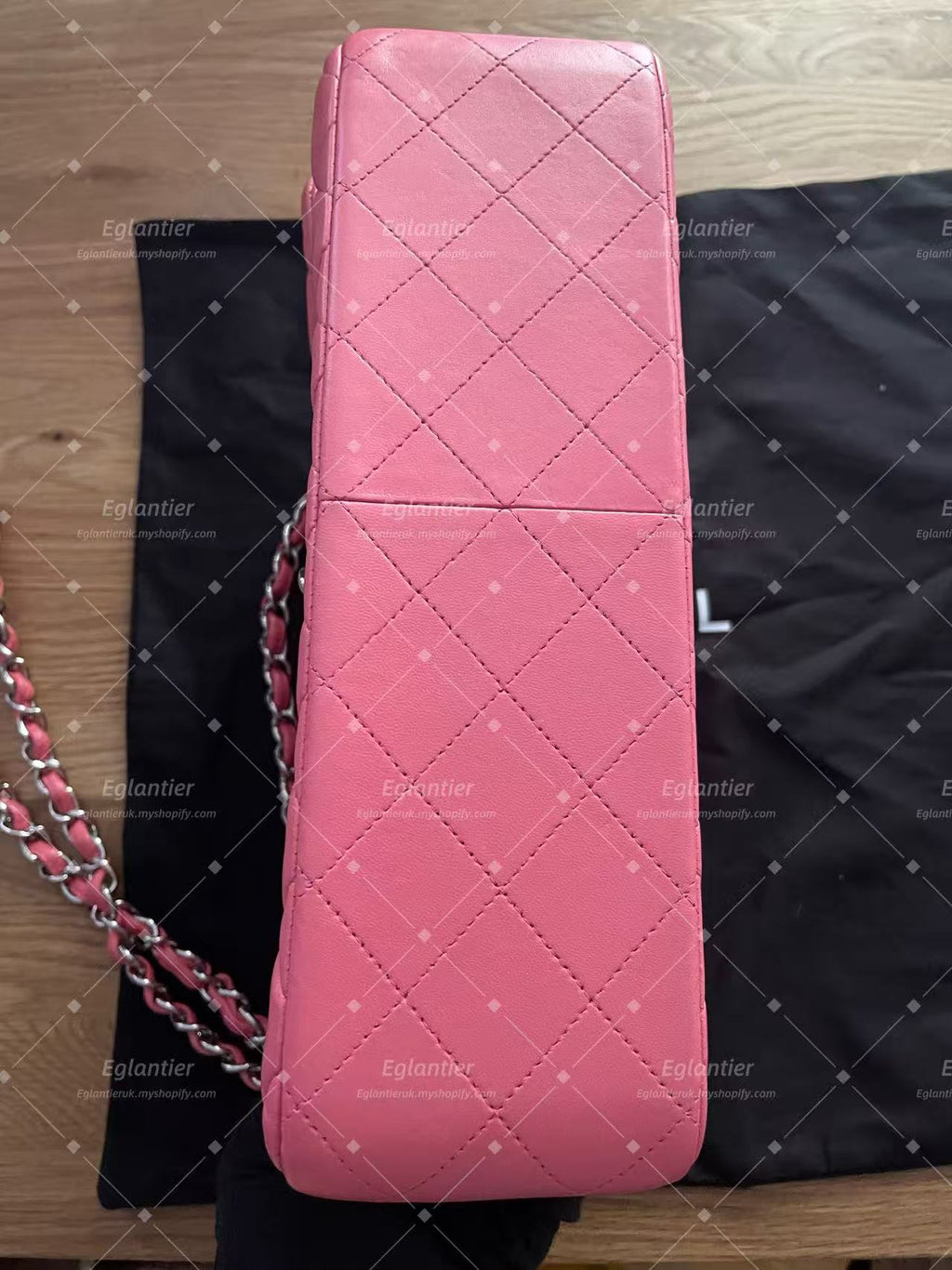 Chanel Timeless Classic double flap bag pink