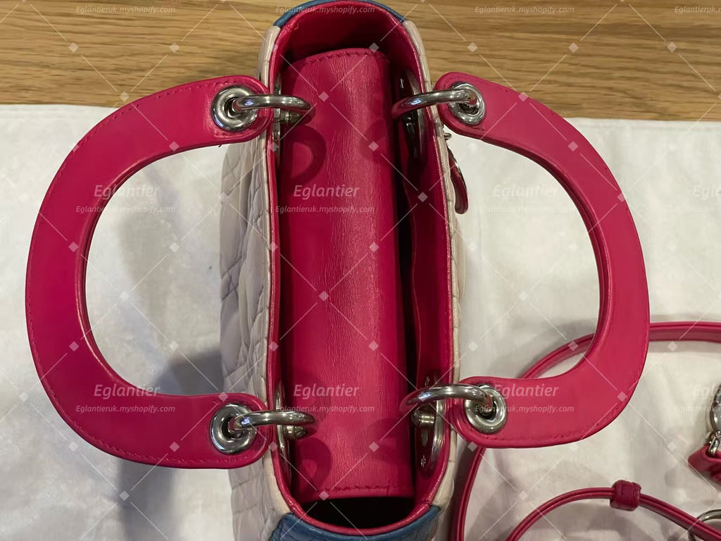 Lady dior mini lambskin