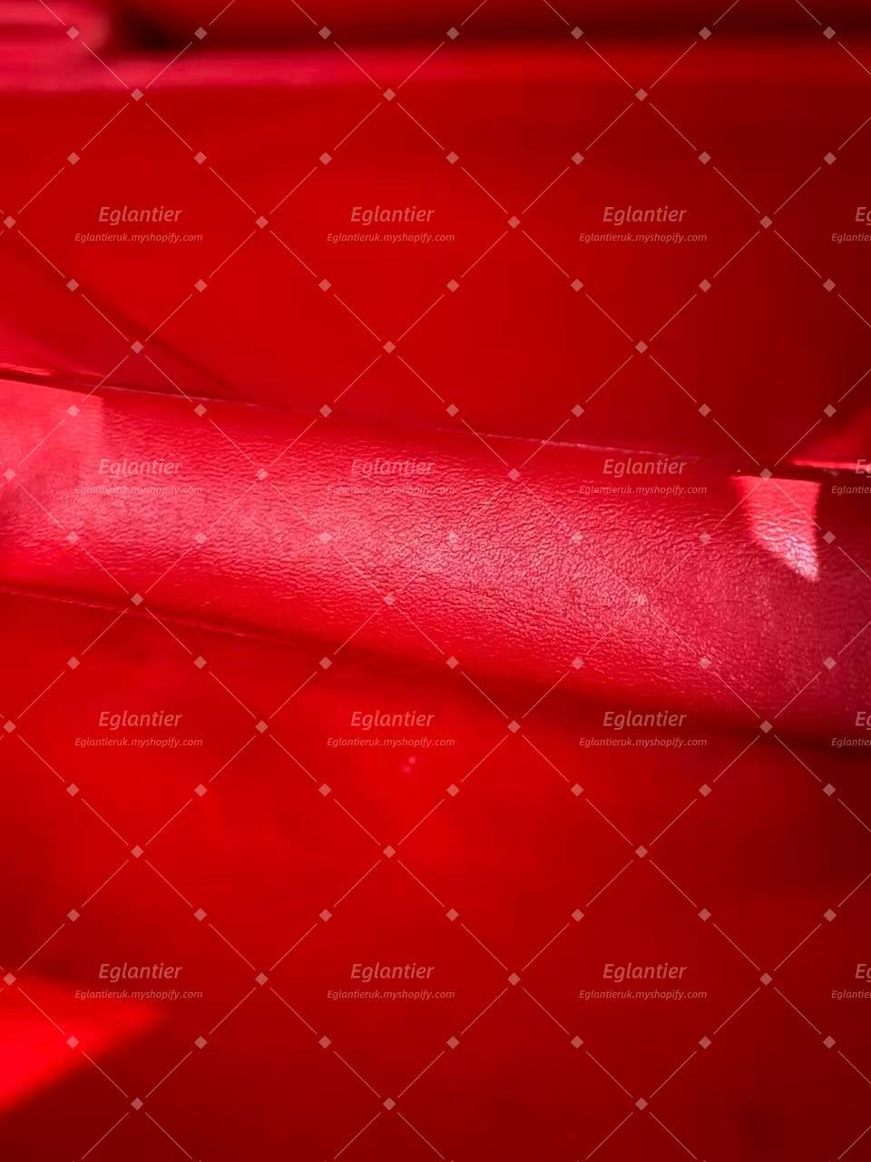 Chanel Timeless Classic double flap red lambskin medium