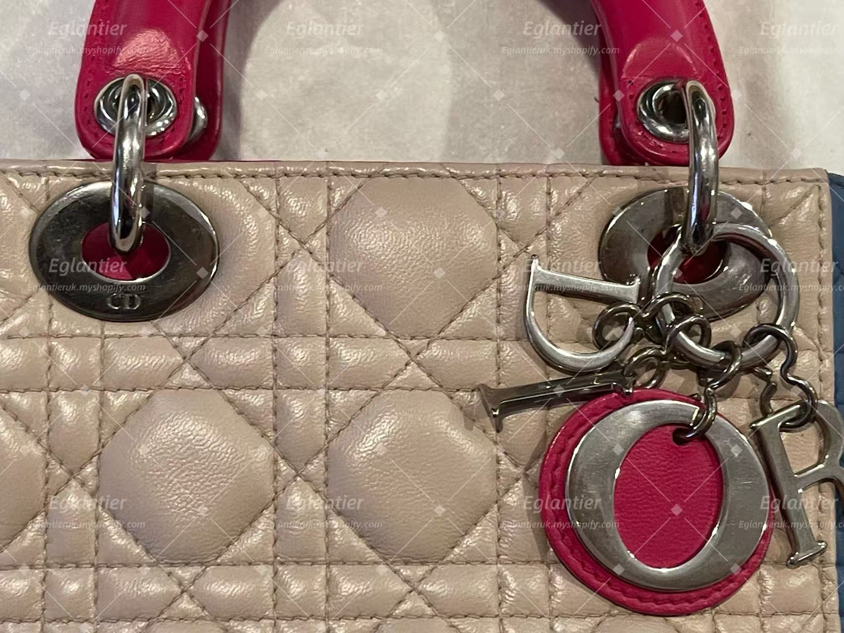 Lady dior mini lambskin